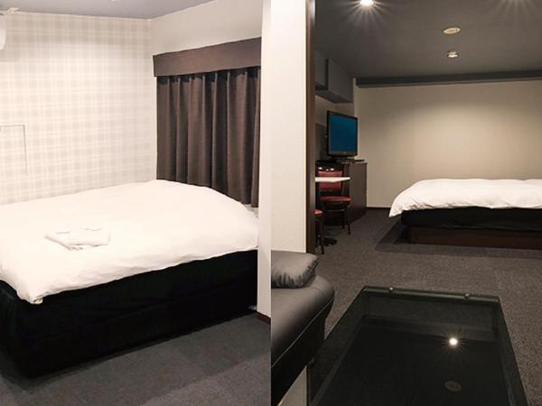 Nagoyaeki Access Hotel : photo 2 de la chambre chambre double deluxe avec 2 lits doubles - non-fumeurs