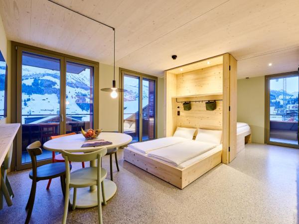 Apart Hotel Adelboden am Dorfplatz : photo 6 de la chambre deluxe mountain loft apartment