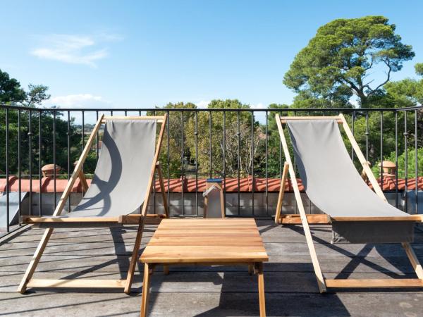 La Maison du Môle : photo 6 de la chambre suite - vue sur jardin