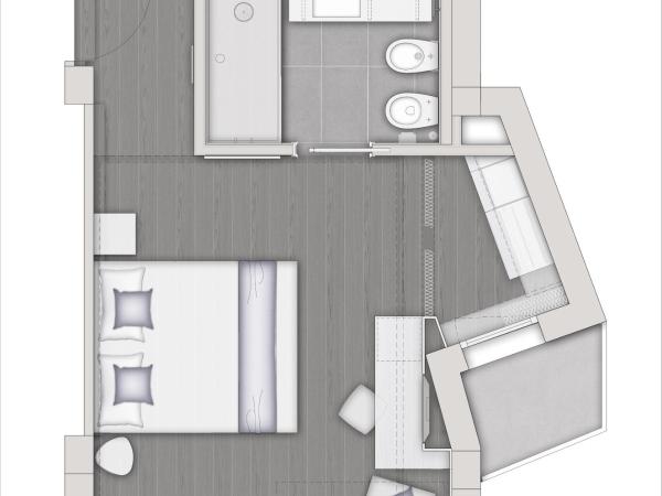 Hotel Orient & Pacific : photo 6 de la chambre chambre double supérieure - vue sur mer