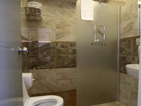 IS Hotel : photo 5 de la chambre chambre lits jumeaux - vue sur jardin