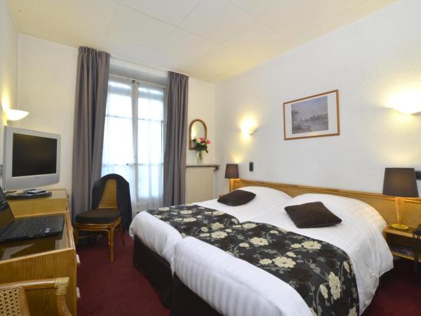 Hôtel d’Angleterre Grenoble Hyper-Centre : photo 2 de la chambre chambre lits jumeaux