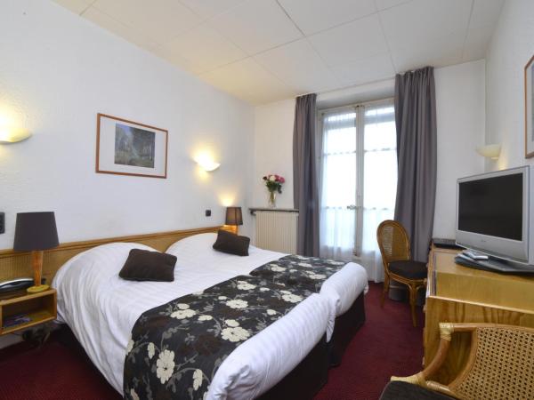 Hôtel d’Angleterre Grenoble Hyper-Centre : photo 4 de la chambre chambre lits jumeaux