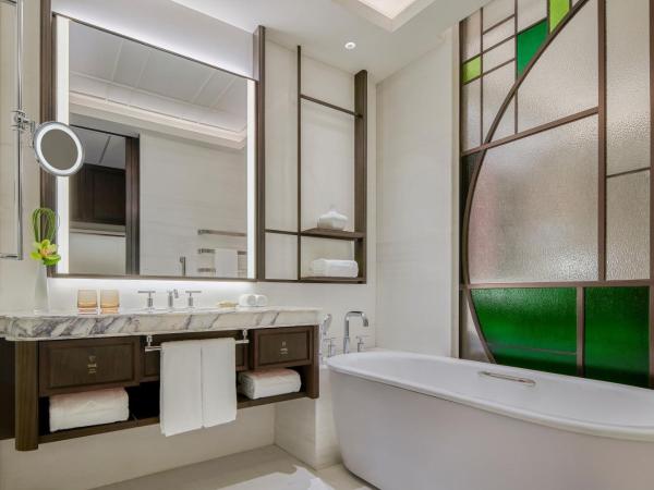 Shangri-La Qiantan, Shanghai : photo 2 de la chambre chambre lit king-size de luxe