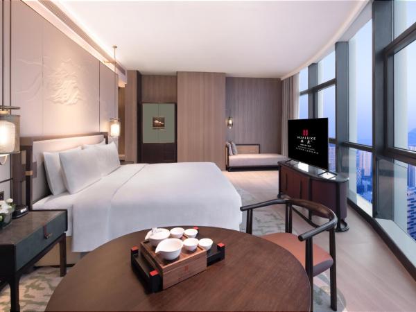 HUALUXE Hotels and Resorts Qingdao Licang, an IHG Hotel : photo 3 de la chambre chambre lit king-size premium