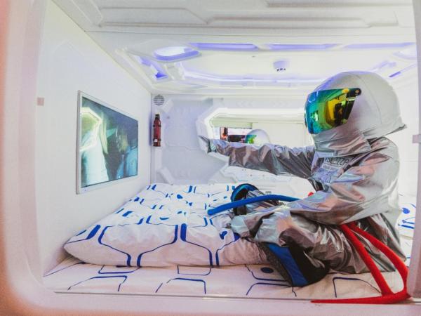 Hashtag.Capsule.Hostel : photo 5 de la chambre lit dans un dortoir de 4 lits