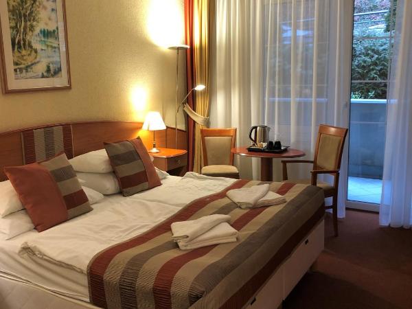 Hotel Spa Hévíz : photo 6 de la chambre double room - ground floor with forest view