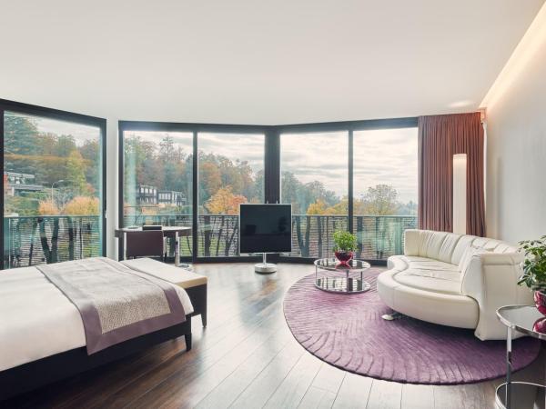 The Dolder Grand - City and Spa Resort Zurich : photo 2 de la chambre suite junior de luxe avec balcon - vue sur lac