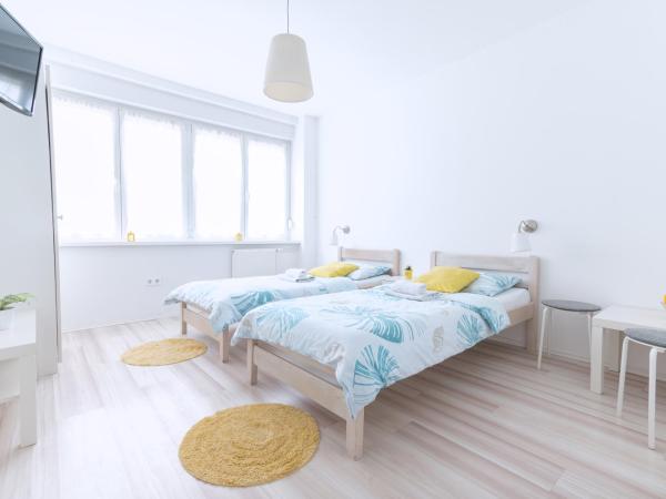 The Dots Hostel : photo 4 de la chambre chambre lits jumeaux standard avec salle de bains commune