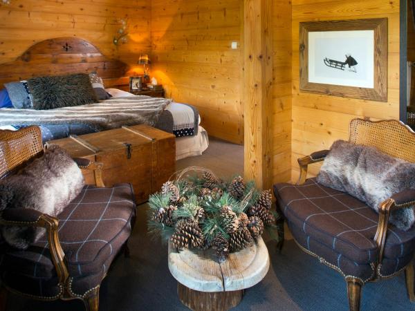 Chalet-Hôtel Les Cimes : photo 2 de la chambre chambre prestige