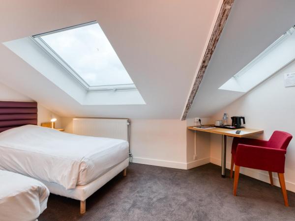 Hôtel du Jeu de Paume : photo 3 de la chambre chambre lits jumeaux - vue sur jardin