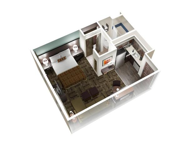 Staybridge Suites Houston West - Energy Corridor, an IHG Hotel : photo 1 de la chambre suite studio