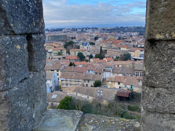 Historic manor, medieval town 10 minutes walk, private parking, garden : photo 5 de la chambre chambre double - vue sur ville médiévale