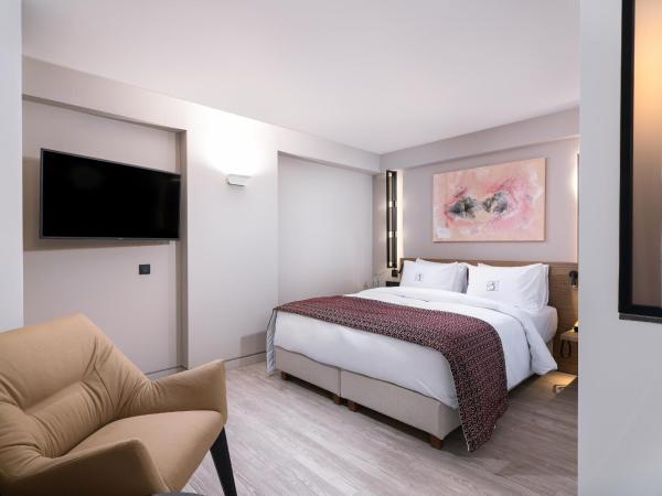S Hotel Boutique Thessaloniki : photo 9 de la chambre chambre lit queen-size avec balcon