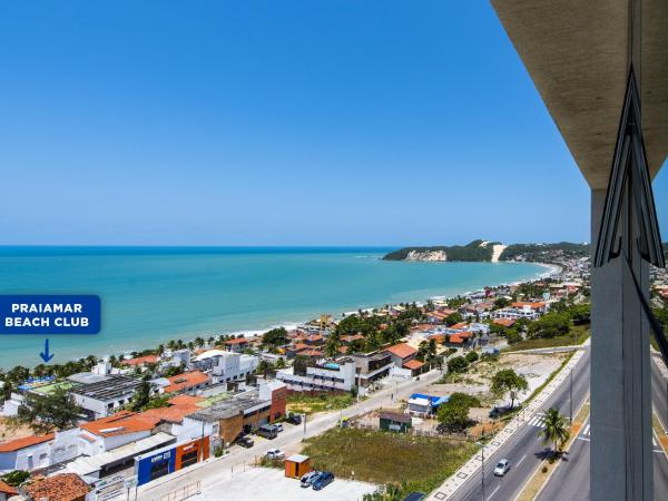 Praiamar Express Hotel : photo 9 de la chambre chambre supérieure avec 2 lits doubles - vue sur mer