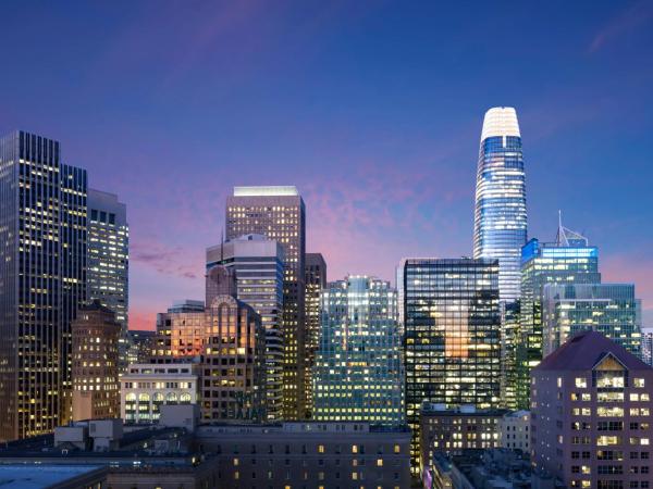 Hyatt Regency San Francisco Downtown SOMA : photo 7 de la chambre chambre lit king-size - vue sur ville