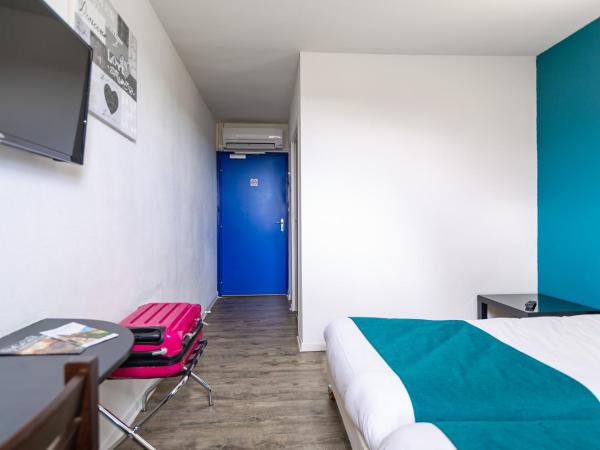 Audotel : photo 1 de la chambre chambre lits jumeaux sans climatisation