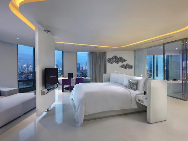 SO/ Bangkok : photo 2 de la chambre suite lit king-size so lofty - vue panoramique sur parc ou ville