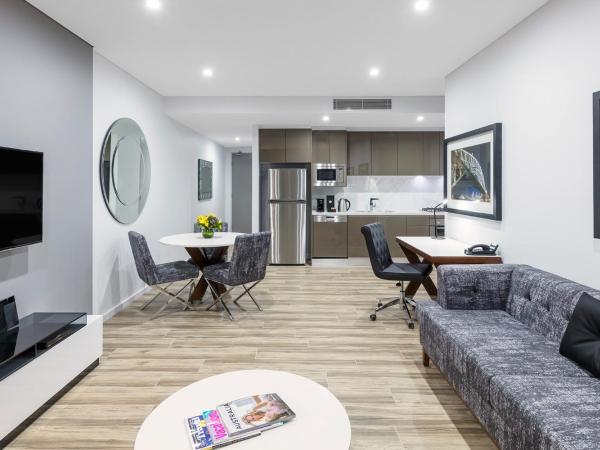 Meriton Suites Mascot Central : photo 3 de la chambre suite 1 chambre lits jumeaux