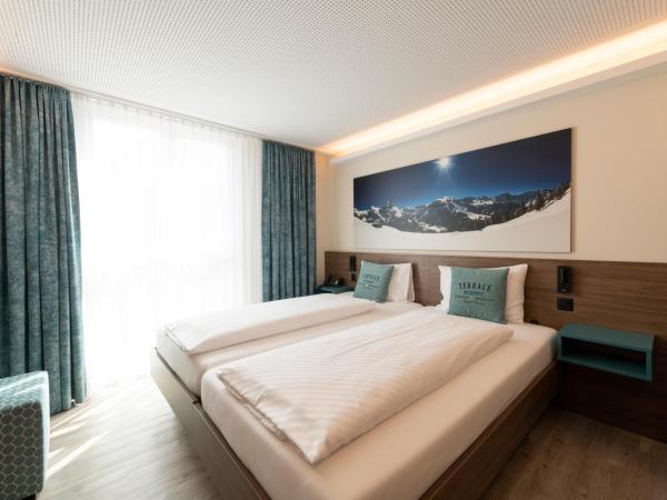 Hotel Terrace : photo 2 de la chambre chambre lits jumeaux confort dans bâtiment résidence