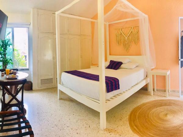 Hotel Downtown Merida : photo 7 de la chambre chambre lit queen-size deluxe