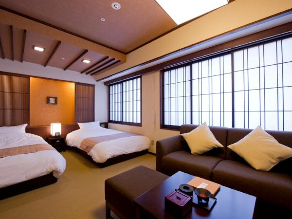 Kadensho, Arashiyama Onsen, Kyoto - Kyoritsu Resort : photo 3 de la chambre chambre lits jumeaux supérieure