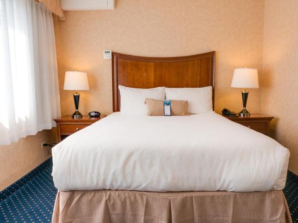 Best Western Plus Suites Downtown Calgary : photo 10 de la chambre suite lit queen-size avec baignoire spa