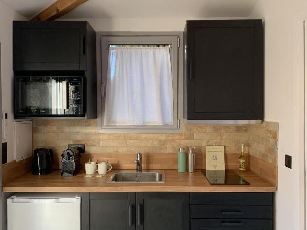 La Parenthese Saint Donat : photo 6 de la chambre studio avec terrasse