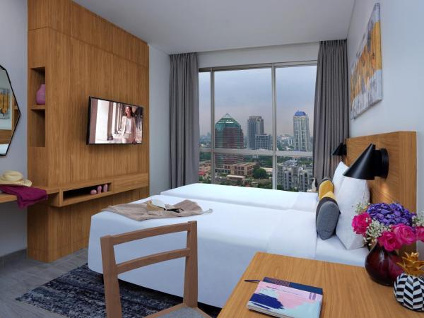 Citadines Sudirman Jakarta : photo 2 de la chambre suite 1 chambre lits jumeaux de luxe
