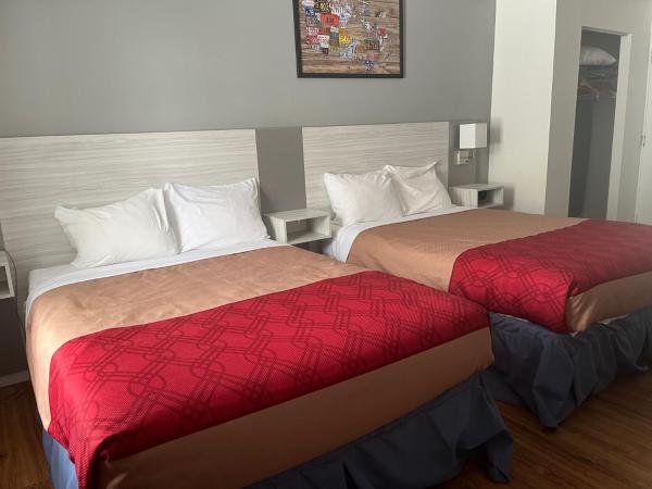 Hotel Motel Le Regent : photo 1 de la chambre chambre double avec 2 lits doubles - non-fumeurs