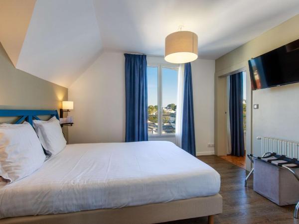 Best Western Hotel De La Plage Saint Marc sur Mer : photo 5 de la chambre chambre double premium avec canapé-lit - vue sur ville