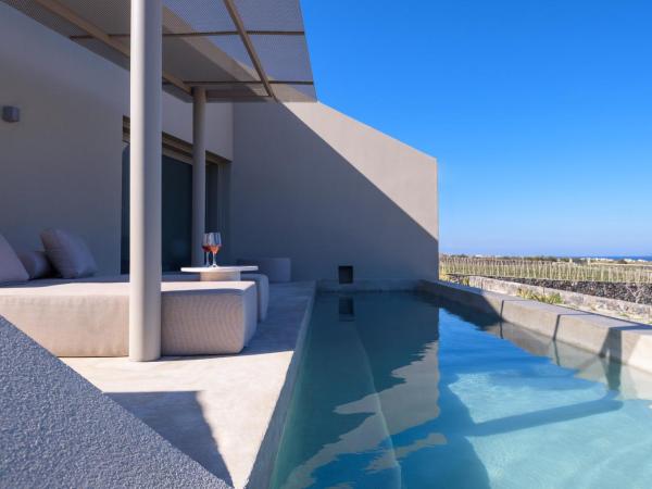 Santopaz Suites : photo 2 de la chambre suite azur avec piscine privée - vue sur mer