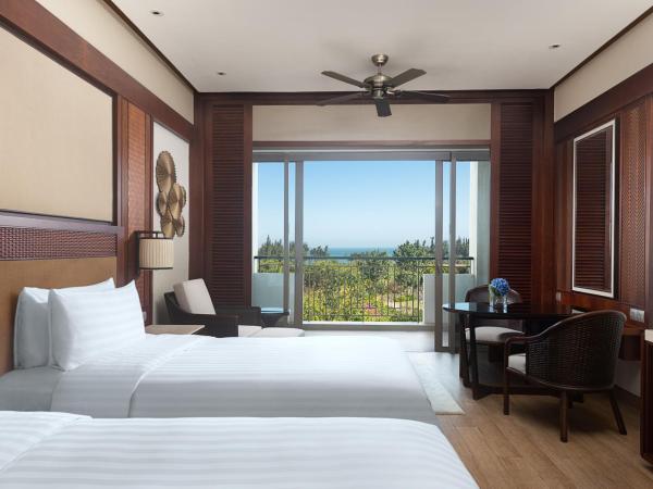 Shangri-La Sanya : photo 1 de la chambre hébergement premier lits jumeaux - vue sur mer