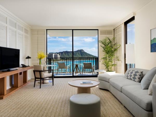 Halekulani : photo 3 de la chambre suite premier lit king-size diamond head