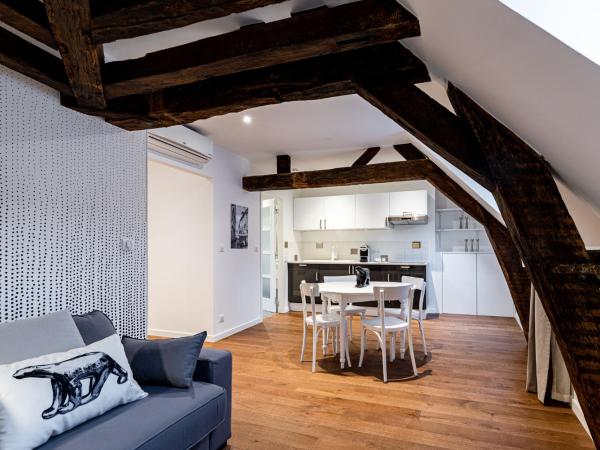 Hotel du Palais Dijon : photo 1 de la chambre ours pompon apartment - 3rd floor