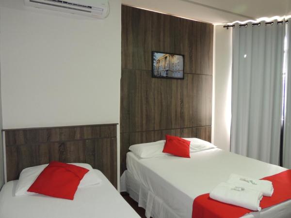Hotel Gontijo Belo Horizonte - Próximo a Rodoviária e Praça Sete : photo 3 de la chambre chambre triple standard