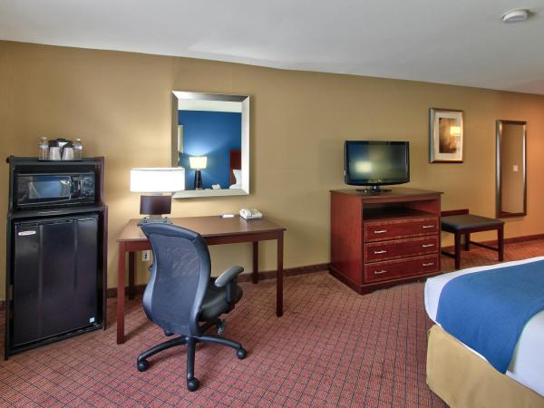 Holiday Inn Express Hotel & Suites Houston-Downtown Convention Center, an IHG Hotel : photo 7 de la chambre chambre lit king-size - baignoire accessible aux personnes à mobilité réduite
