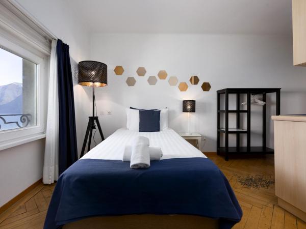 GuestHouse Lugano Center by LR : photo 4 de la chambre chambre simple - vue sur lac