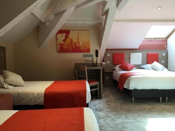 Hotel-Restaurant St-Christophe : photo 4 de la chambre chambre quadruple standard