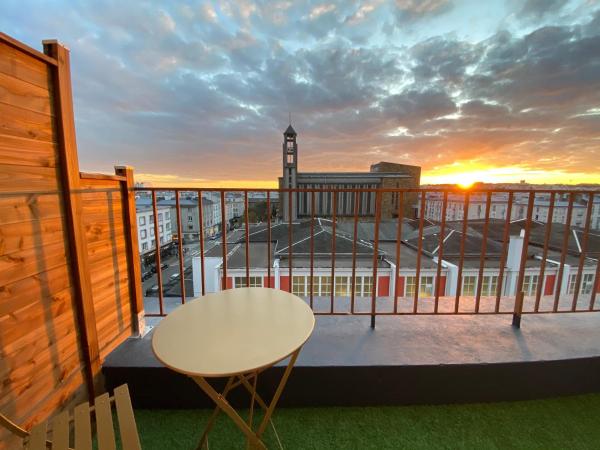 Hotel Saint Louis : photo 6 de la chambre chambre double avec balcon - 4me tage 