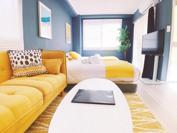 OUCHI HOTEL Nagarekawa with Dogs : photo 10 de la chambre appartement avec balcon