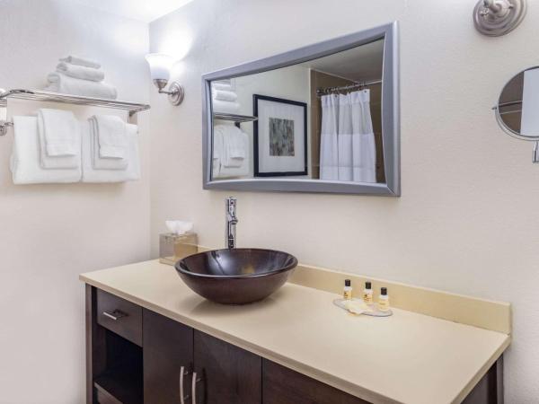 Wyndham Sacramento : photo 1 de la chambre chambre lit double avec baignoire et barres d'appui - accessible aux personnes à mobilité réduite - non-fumeurs