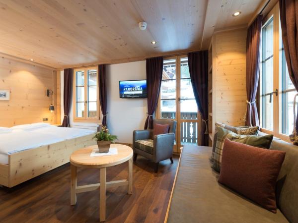 Hotel Alpenrose Wengen - bringing together tradition and modern comfort : photo 3 de la chambre chambre double