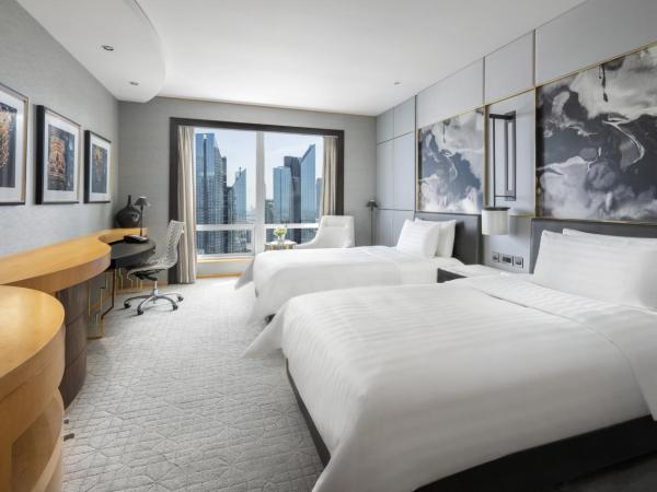 Shangri-La Dubai : photo 1 de la chambre chambre lits jumeaux deluxe - vue sur burj khalifa