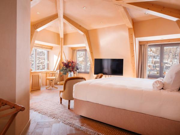 BEAUSiTE Zermatt : photo 2 de la chambre chambre double - vue sur mont cervin