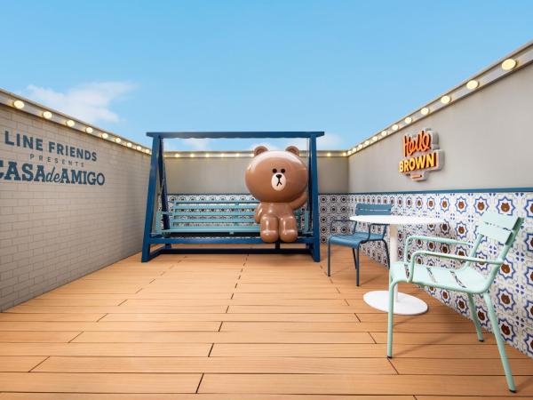 LINE FRIENDS presents CASA DE AMIGO : photo 4 de la chambre line friends deluxe balcony room - king