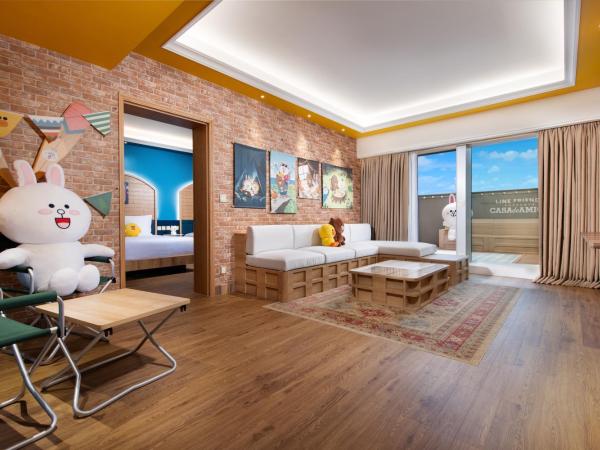 LINE FRIENDS presents CASA DE AMIGO : photo 2 de la chambre line friends balcony suite - twin