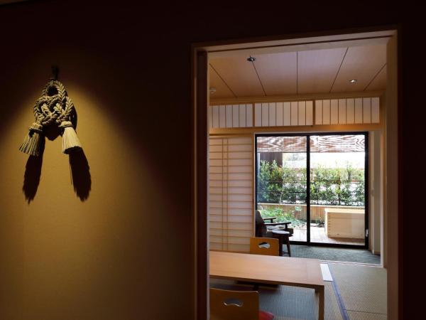 Negiya Ryofukaku : photo 2 de la chambre chambre lits jumeaux deluxe avec coin tatami et baignoire en plein air - non-fumeurs