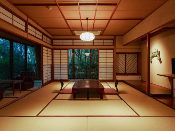 Negiya Ryofukaku : photo 1 de la chambre chambre deluxe de style japonais avec salle de bains commune - vue sur le jardin - non-fumeurs
