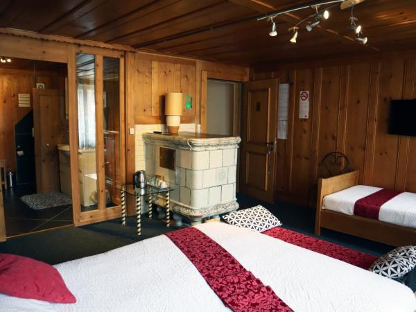 Gruyère Rooms : photo 5 de la chambre chambre double supérieure avec douche